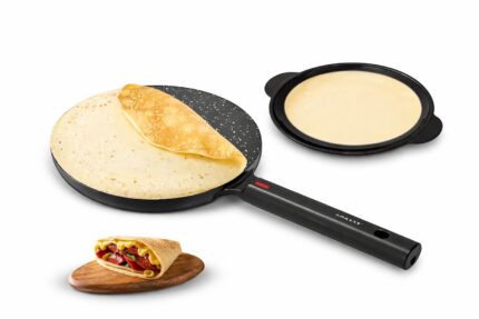 Crêpière électrique.