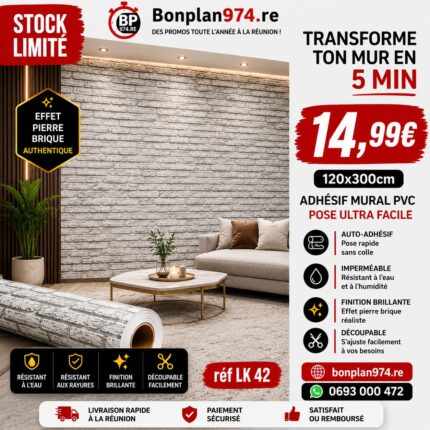 Papier Peint Autocollant PVC (LK42)